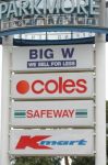 Various display signs